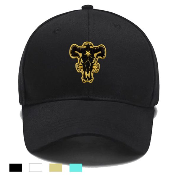 hat logo black clover